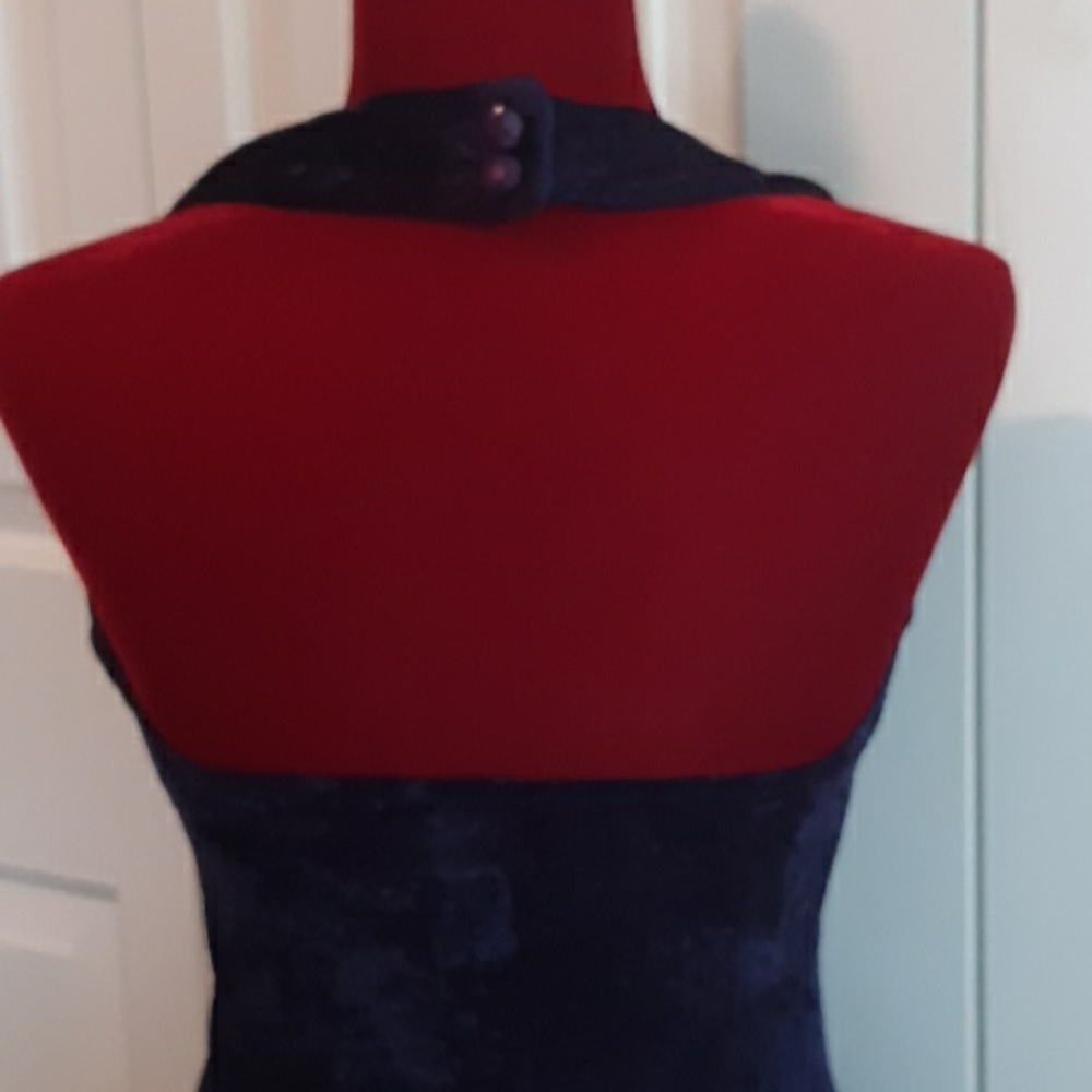 All That Jazz floor length velvet gown - Size M - Picture 4 of 10